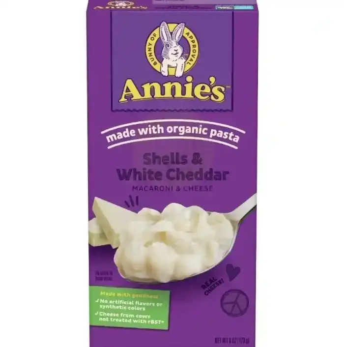 Annies Mac&Cheese Shell Wt Ched Org 170G