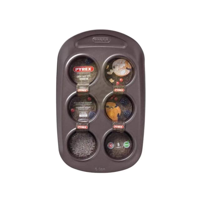 Pyrex Muffins Mold 6 Cup AS06BU0