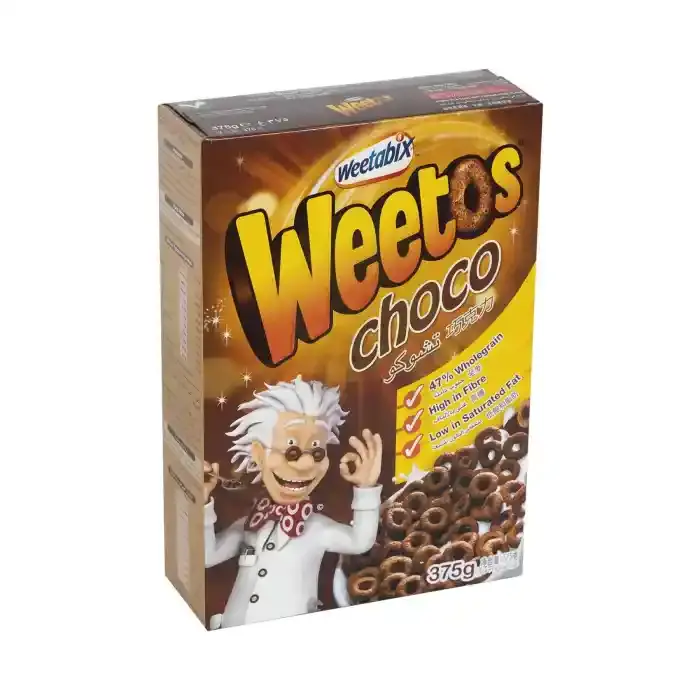Weetabix Weetos Choco Flavour Cereal 375G