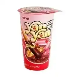 Meiji Biscuits Yan Yan Double Choco Cream 44g
