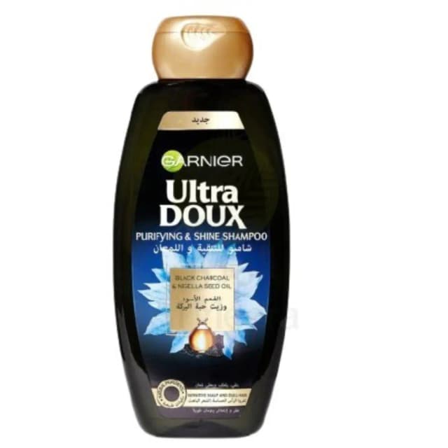 Garnier Ultra Doux Black Charcoal Scalp & Dull Hair Shampoo 200ml
