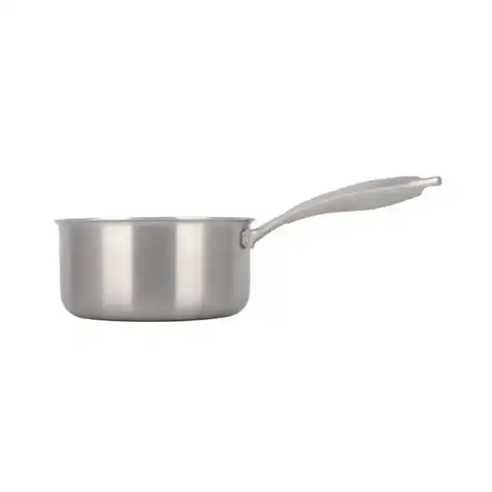 Royal Blue Triply Stainless Steel Sauce Pan 18 cm