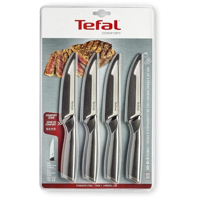 Tefal Comfort Touch Steak Knives 12cm 4 pcs