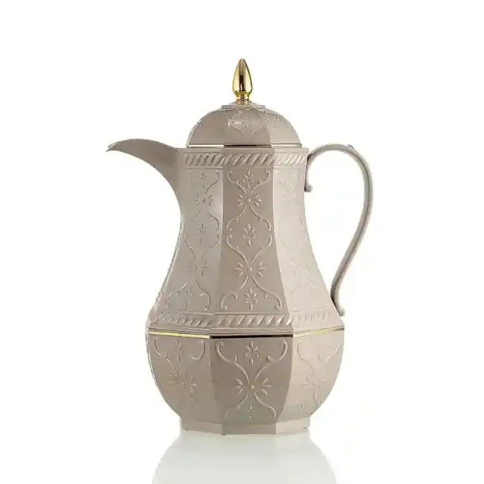 Rose Coffee Vacuum Flask 1L Brown