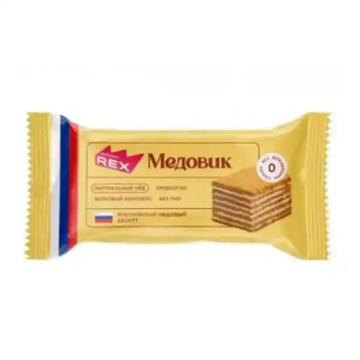 Rex Protein Cake Medovik Honey Cake 40g