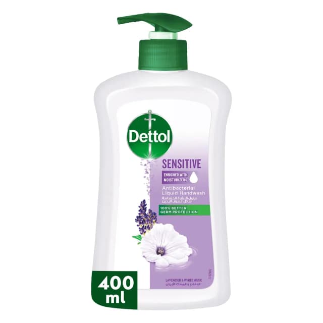 DETTOL HAND WASH LIQUID SENSITIVE 400ML