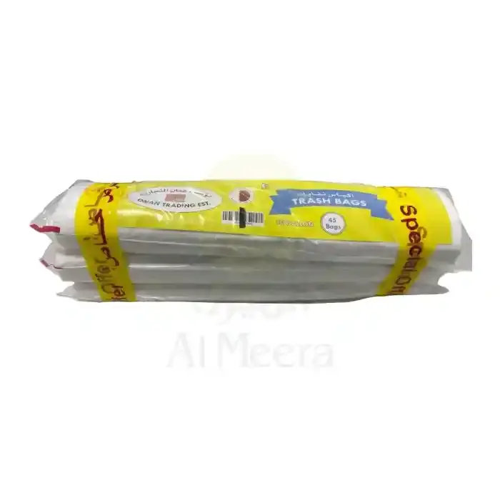 Oman Trash Bags 10Gallon 35Pcs 3Packs 15X5X2.5"