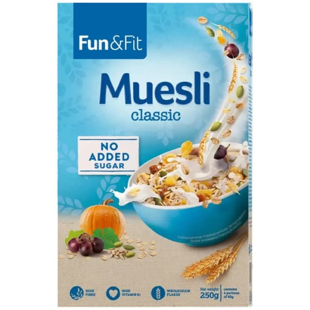 Fun&Fit Classic Cereals 250g