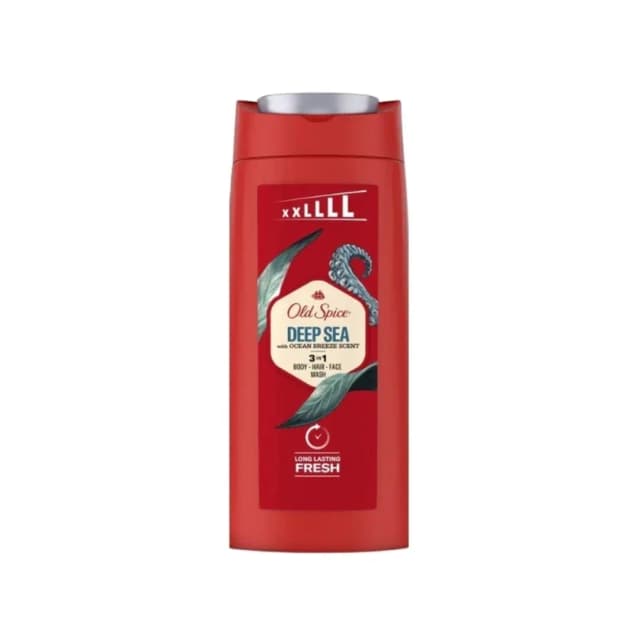 Old Spice Deep Sea 3-in-1 Body + Hair + Face Wash 675ml