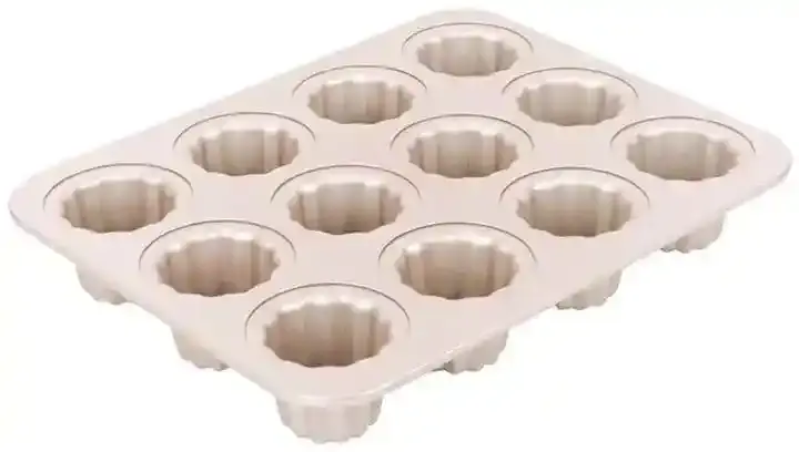 Chefmade Cannele Mold Non-Stick 12 Cavity