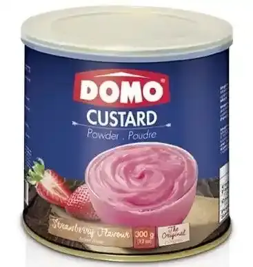 Domo Custard Powder Strawberry 300 G