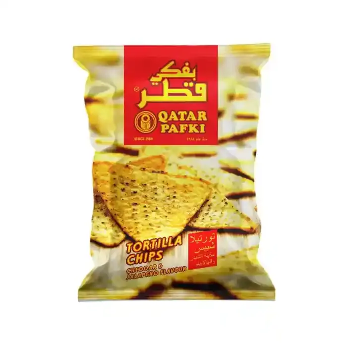 Qatar Pafri Cheddar & Jalapeño Tortilla Chips 125g