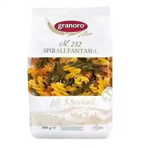 Granoro Pasta Spirali Tricolore 500G