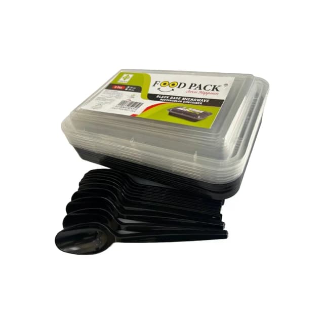 Food Pack Combo Set Black Base
