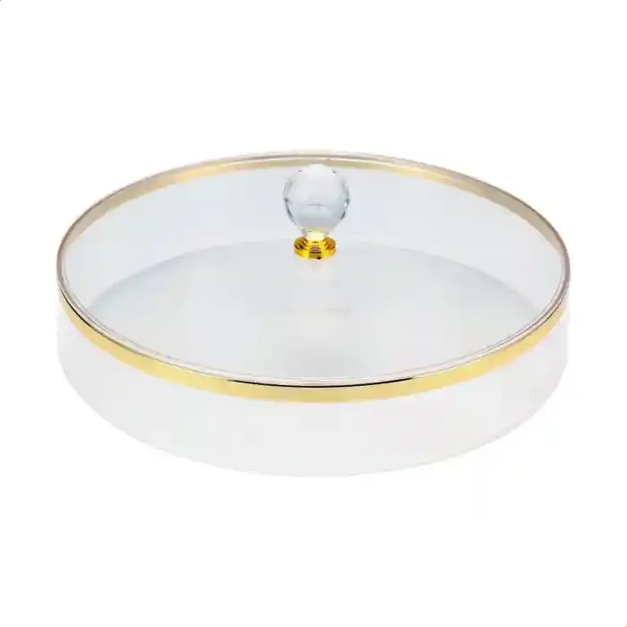 Blackstone Rnd Tray 25Cm 1678 Acr25G
