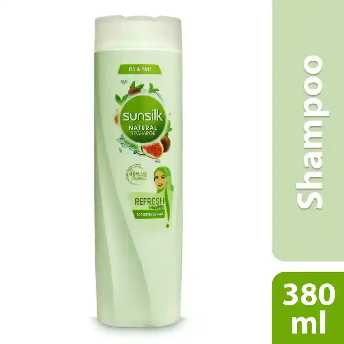 SUNSILK SHAMPOO FIG &MINT REFRESH 380ML