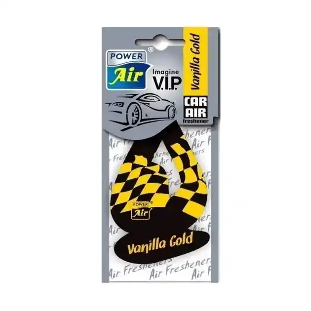 Power Air Car Air Freshener Imagine V.I.P. Vanilla Gold