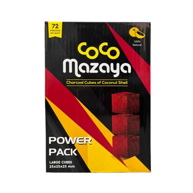 Coco Mazaya Charcoal Powder 1kg 25mm