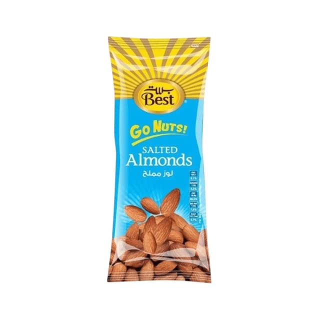 Best Go Nuts Salted Almonds 80g