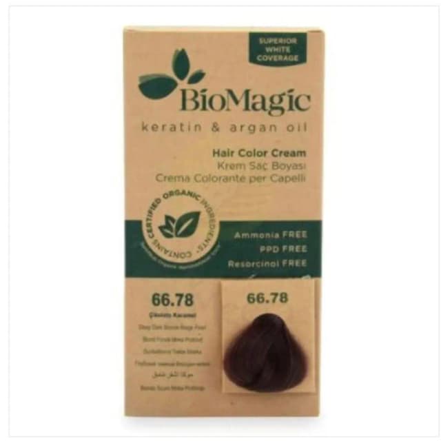 BioMagic Hair Color Cream Kit 66.78 Deep Dark Blonde
