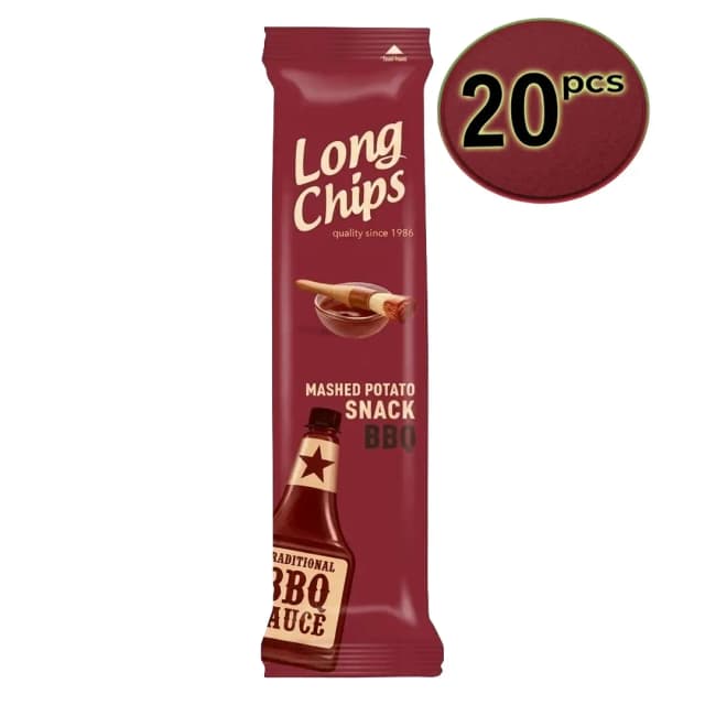 لونج شيبس بطاطس بنكهة الشواء 75غم*20