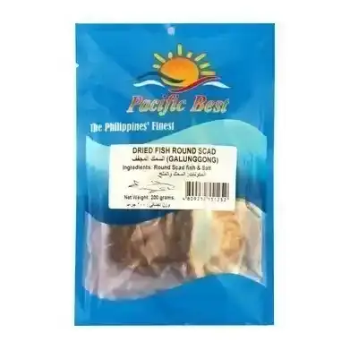 Pacific Best Dried Fish Round Scad 200G