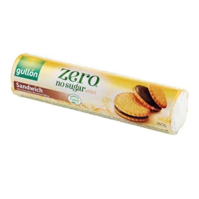 Gullon Zero Sandwich Biscuits Chocolate 250g