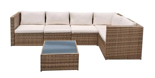AMARA PREM CORNER SET with COFFEE TABLE