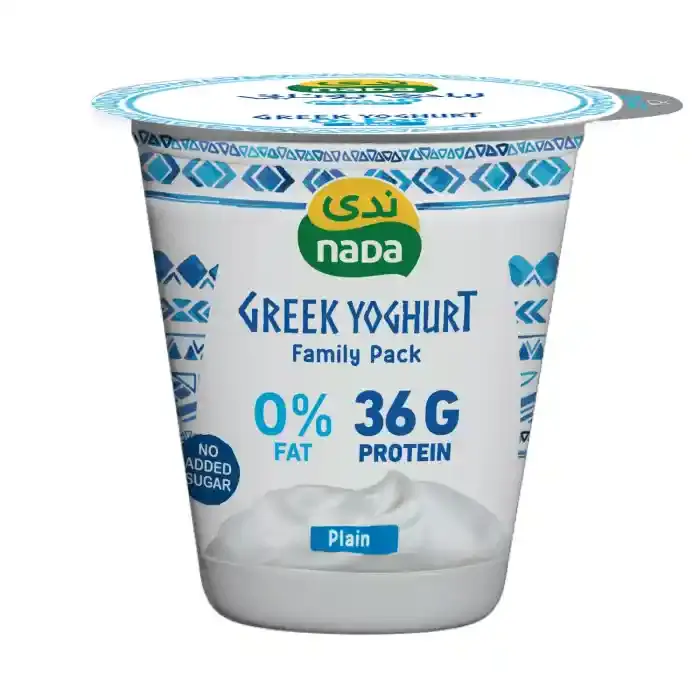 Nada Greek Yogurt Plain 0%Fat 360G