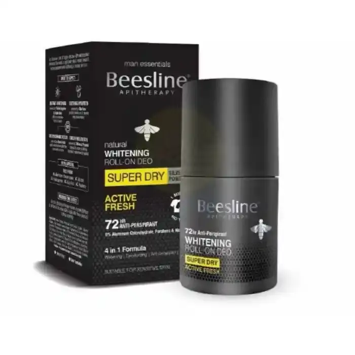 Beesline Deodorant Whitening Roll On Active Fresh Men 50ML