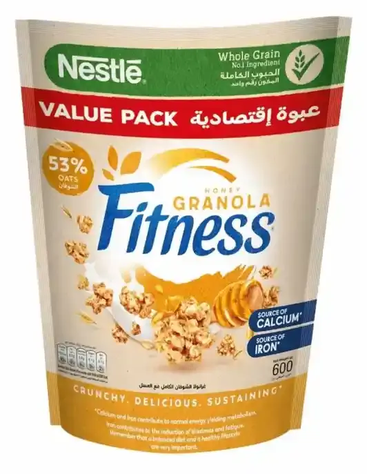 Fitness Honey Granola 600g x 6pcs