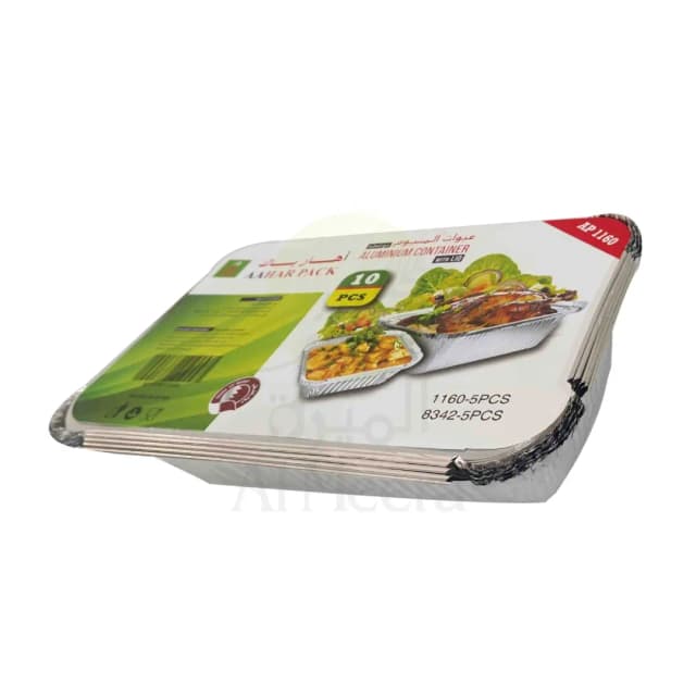 أحر عبوات ألمنيوم طقم مشكل 10قطع 1160+A42