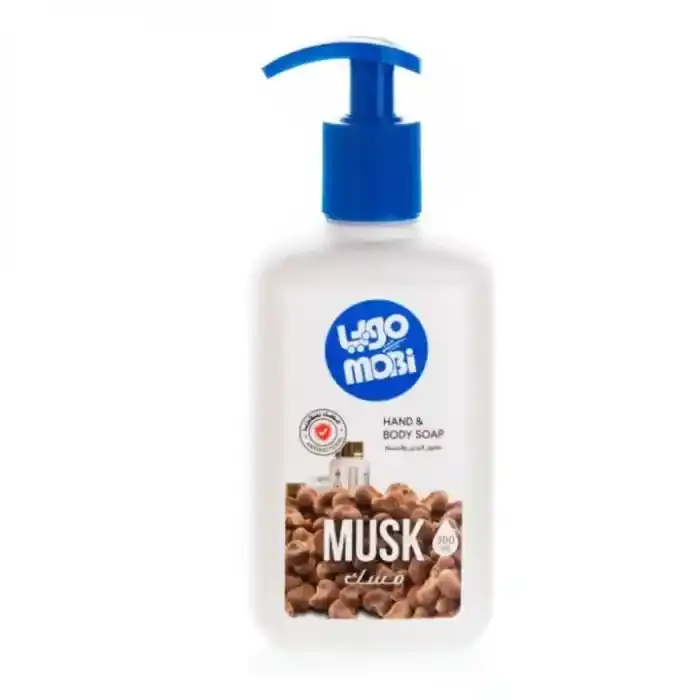Mobi Musk Liquid Hand & Body Soap 300Ml