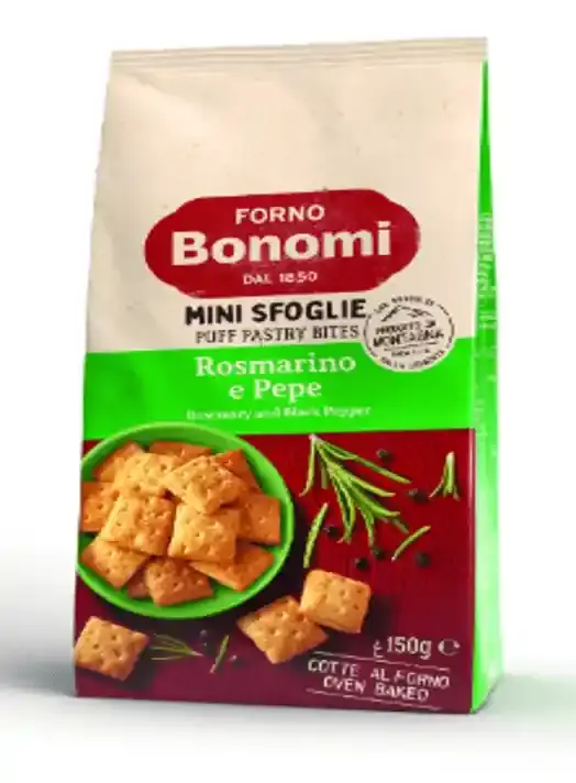 Bonomi Puff Pastry Rosemary 150 g