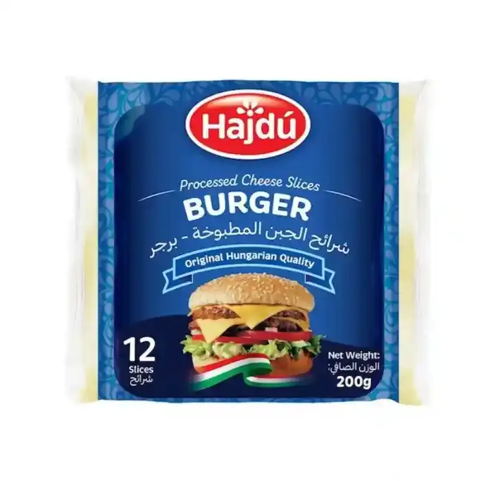 Hajdu Burger Sliced Cheese Burger 200 g