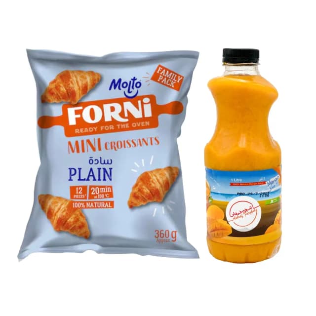 Ashraf Farghaly Juice 1L + Free Croissant