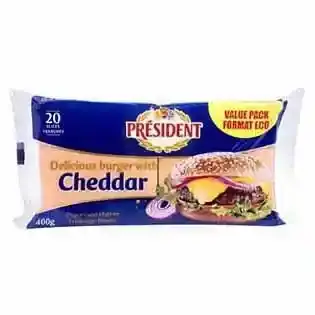 President Burger Cheese 400G
