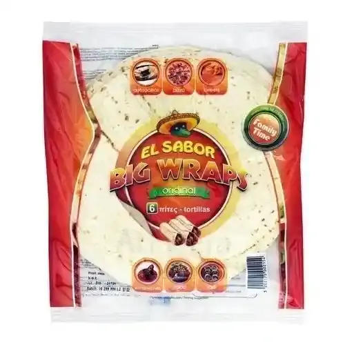 El Sabor Tortilla Wrap Big 420G