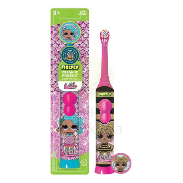 Firefly LOL Surprise Soft Toothbrush With Cap 1 Piece