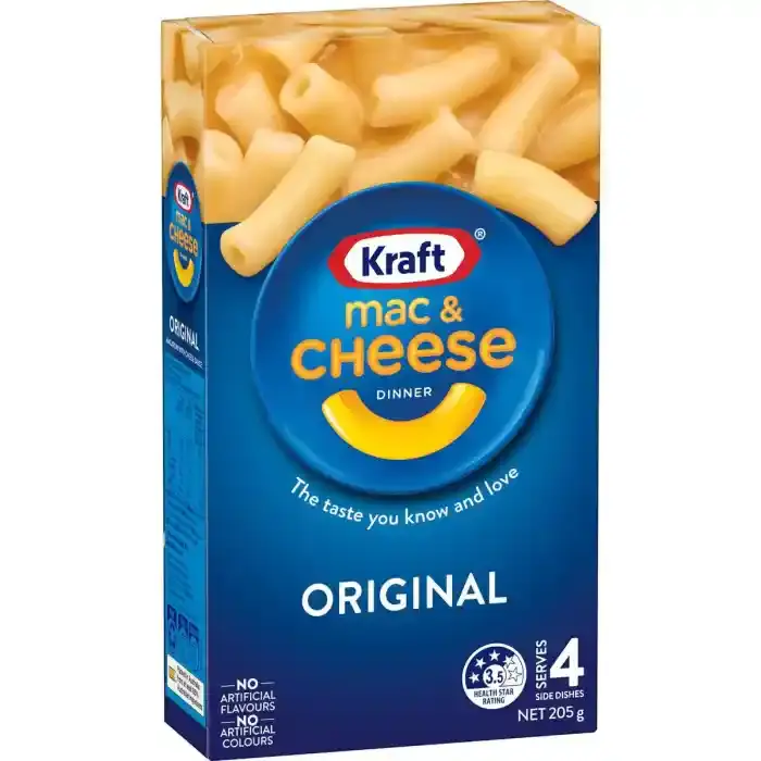 KRAFT MAC & CHEESE DINNER 205G