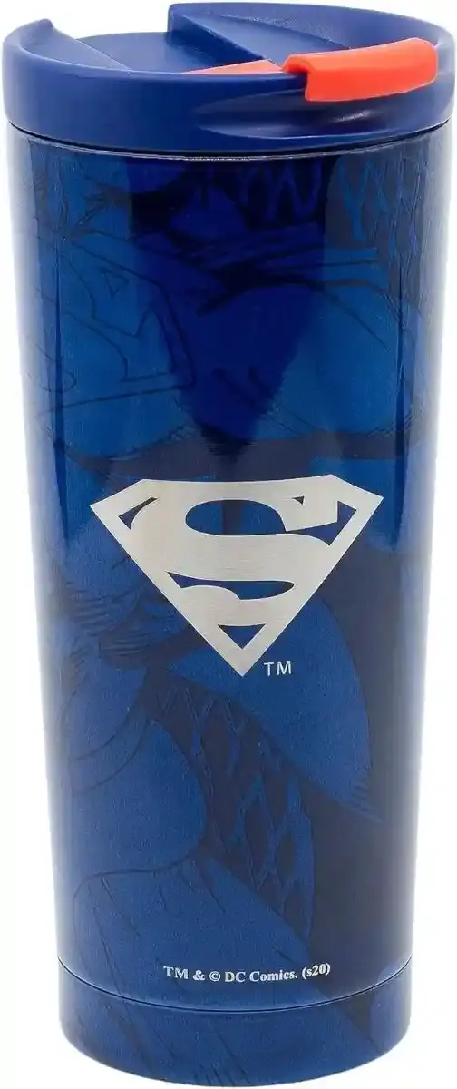 Stor Superman Insulated Stainless Steel Drink Tumbler 425 Ml