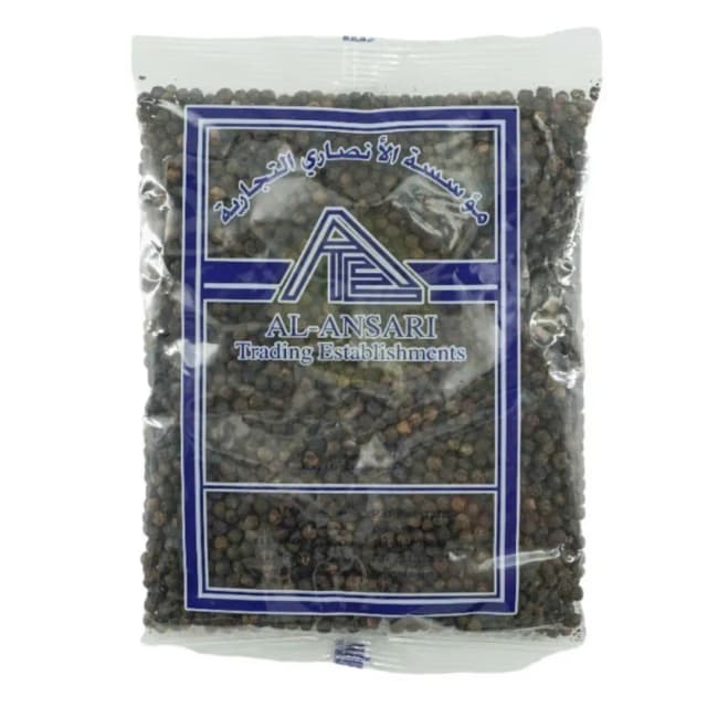 ANSARI BLACK PEPPER WHOLE 200G