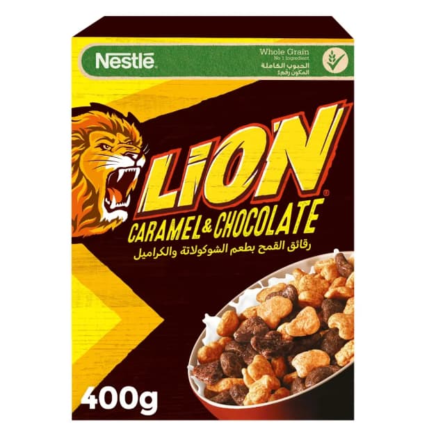 Nestlé Lion Caramel Breakfast Cereal 400g