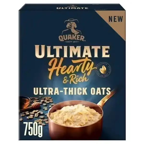 Quaker Ultimate Ultrathick Oats, 750g