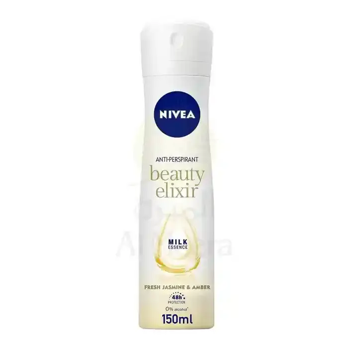Nivea Beauty Elixir Deodorant for WoMen Fresh Jasmine & Amber Scent Spray 150ml