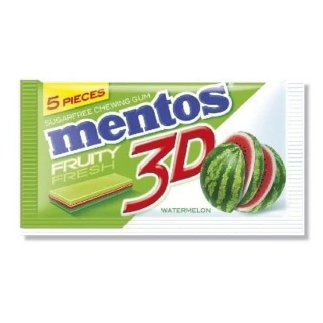 Mentos Pure Fresh Watermelon 1.7gx12 Pieces