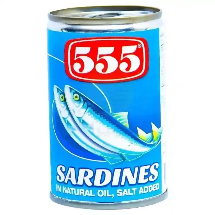 555سردين في زيت طبيعي 155غم