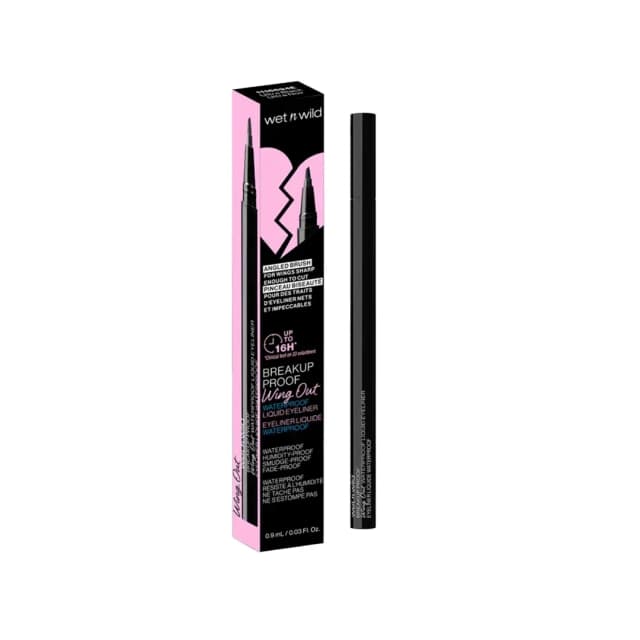 Wet N Wild Breakup Proof Liquid Eyeliner Wingman Black 0.9ml