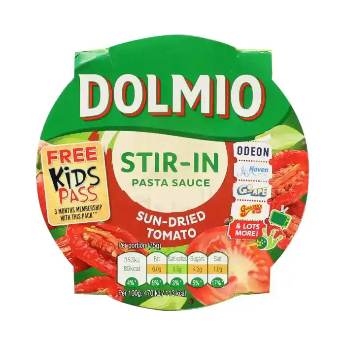 Dolmio Sundried Tomato Pasta Sauce 150G