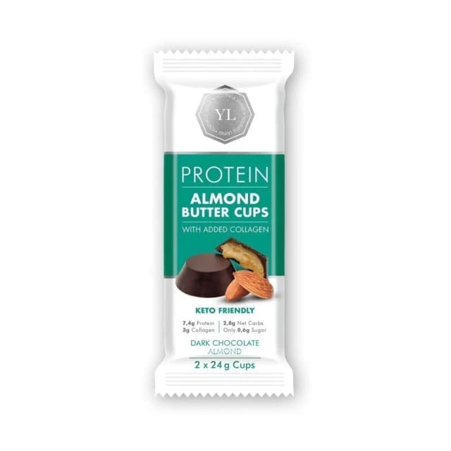 YOUTHFUL LIVING PROT ALMND BTR CUPS 48G
